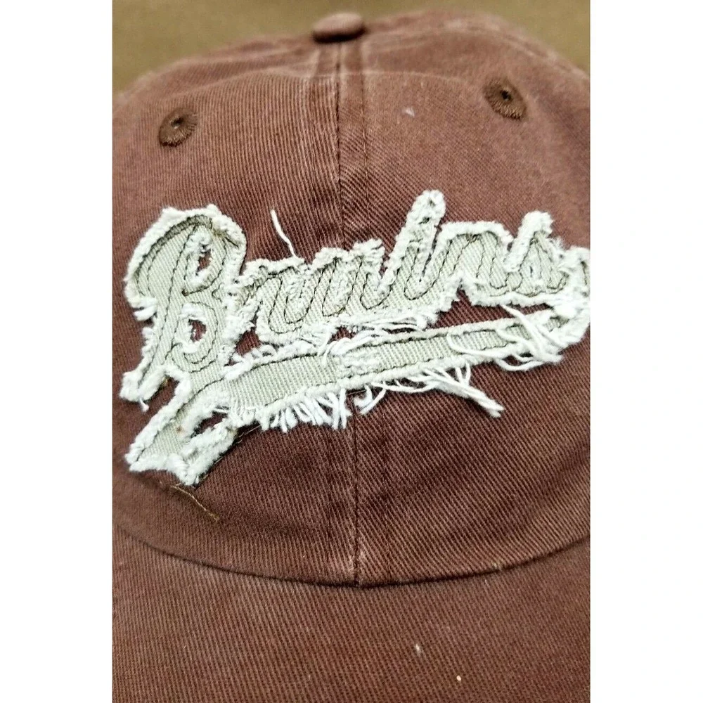 UCLA Bruins Distressed Baseball Cap Hat One Fit Men's Cotton BROWN